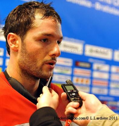 Photo hockey Interview de Jonathan Bernier - Championnats du monde