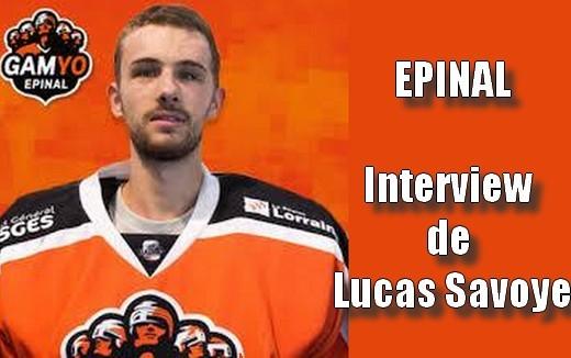 Photo hockey Interview de Lucas Savoye - Ligue Magnus : Epinal  (Les Wildcats)