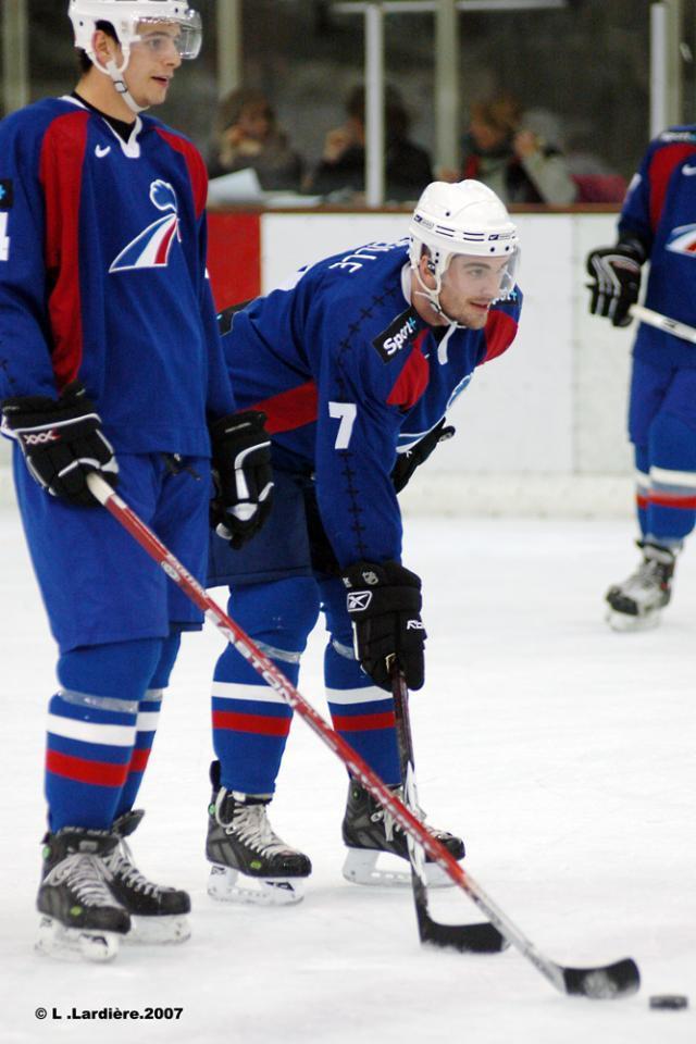 Photo hockey Interview Sacha Treille - Equipes de France