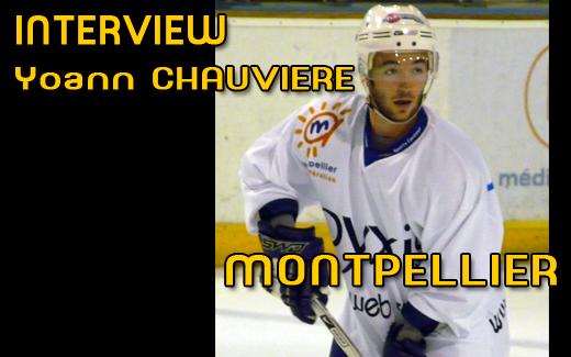 Photo hockey Interview Yoann Chauvire - Division 1 : Montpellier  (Les Vipers)