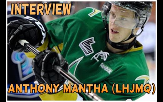 Photo hockey LHJMQ : Interview d