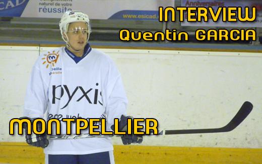 Photo hockey Montpellier : Interview Quentin Garcia  - Division 1 : Montpellier  (Les Vipers)