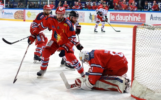 Photo hockey Ractions Grenoble-Bordeaux Match1 - Ligue Magnus