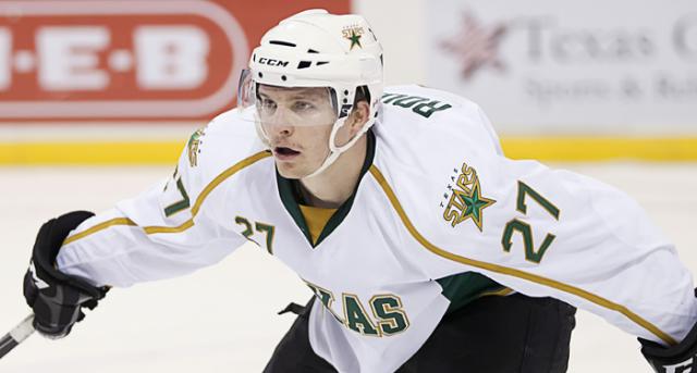 Photo hockey A. Roussel rappel par Dallas - NHL : National Hockey League - AHL