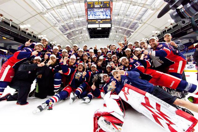 Photo hockey AHL : Les Rapids Griffins champions - Hockey dans le Monde