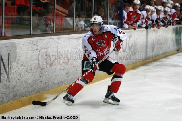 Photo hockey Brianon : S. Gervais  trs incertain - Ligue Magnus : Brianon  (Les Diables Rouges)