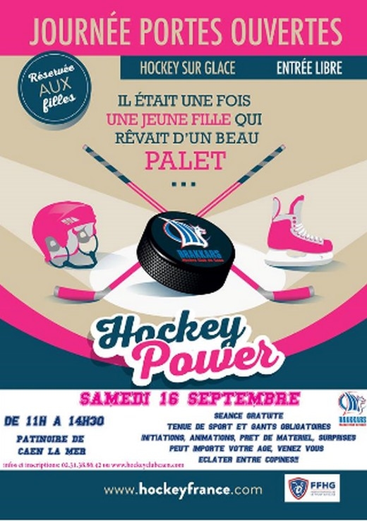 Photo hockey Caen - Journe porte ouverte fminines - Hockey fminin : Caen  (Les Drakkars)