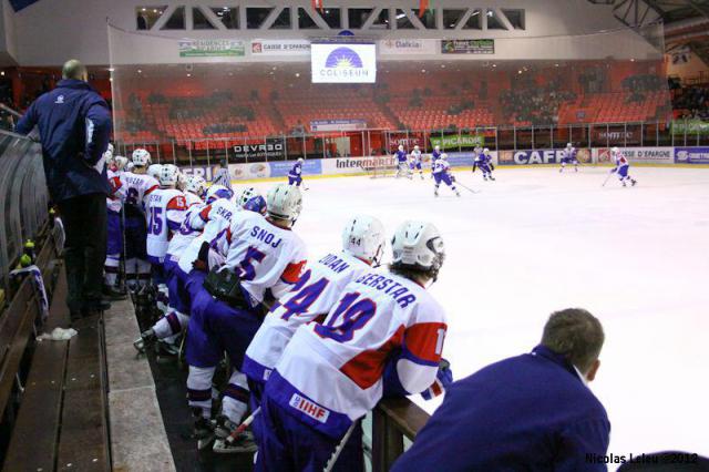 Photo hockey CDM U20-D1: Le Blarus pitine la France - Equipes de France