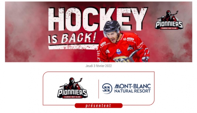 Photo hockey Chamonix - Le Pionniers Winter Tour 2022. - Ligue Magnus : Chamonix  (Les Pionniers)