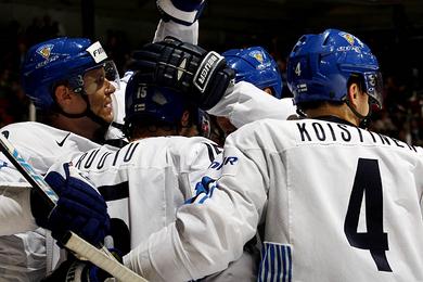 Photo hockey CM : La Finlande rejoint la Russie - Championnats du monde