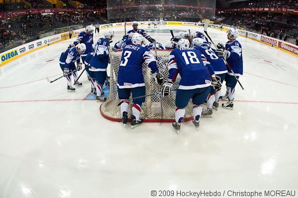 Photo hockey CM 09 : Deux Bleus arrtent - Championnats du monde