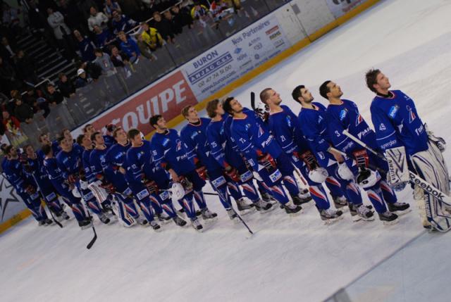 Photo hockey CM 12 : Les lignes pour la France - Championnats du monde