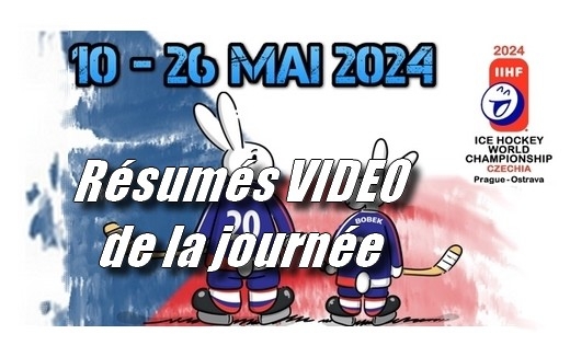 Photo hockey CM 24 : vidos 1/4 de Finale - 23/05/2024 - Championnats du monde