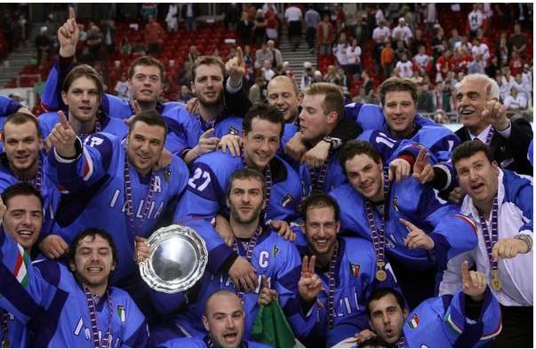 Photo hockey CM I : Forza Italia ! - Championnats du monde