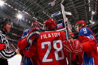 Photo hockey CM U20 : La Russie en bronze - Championnats du monde