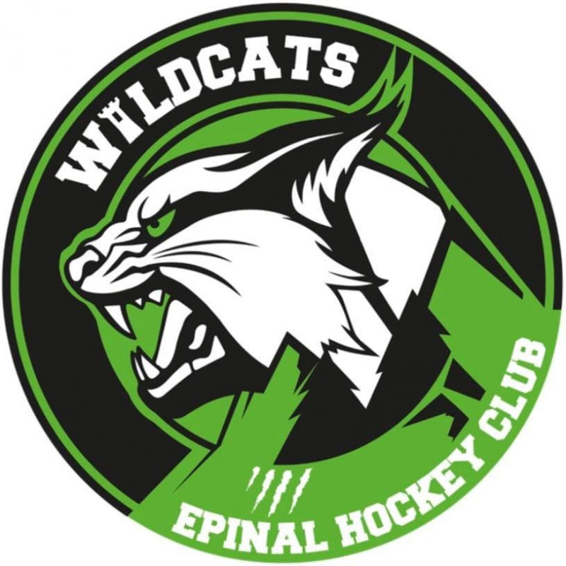 Photo hockey D1 : Epinal, les Wildcats arrivent  Poissompr ! - Division 1 : Epinal  (Les Wildcats)