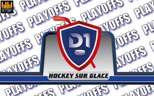 Photo hockey D1 : Play Offs 1/2 Finale Rsultats des 2 & 3 avril - Division 1