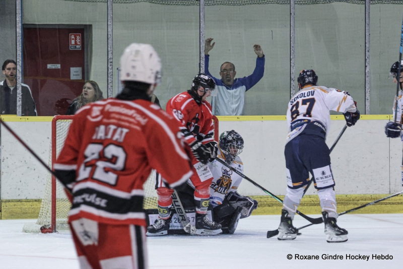 Photo hockey D2 - Dijon/Chlons : Match amical, pas si amical  - Division 2 : Dijon  (Les Ducs)