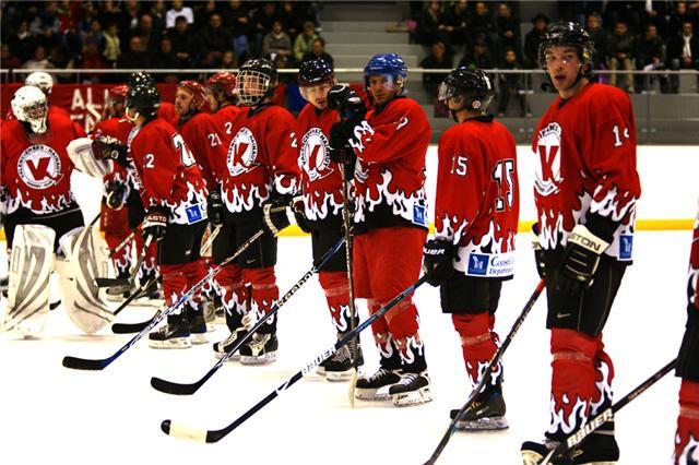 Photo hockey D3 : Les Diables Rouges et Hati - Division 3