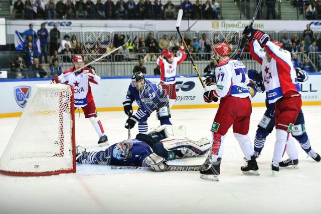 Photo hockey Da Costa buteur ce matin - KHL - Kontinental Hockey League