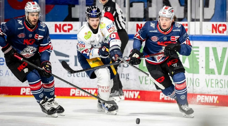 Photo hockey DEL : Grizzlys et Ours blancs n