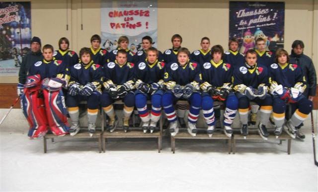 Photo hockey Dijon : U18 visite canadienne - Hockey Mineur : Dijon  (Les Ducs)