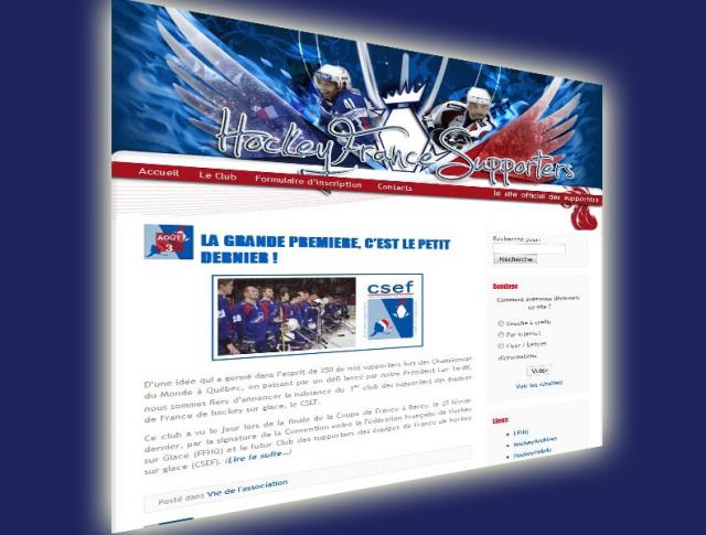 Photo hockey EDF : Club des supporters - Equipes de France