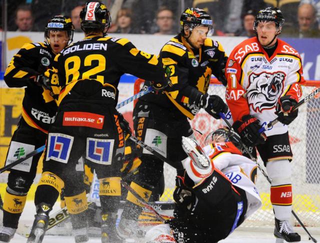 Photo hockey Elitserien : Le suspense continue - 