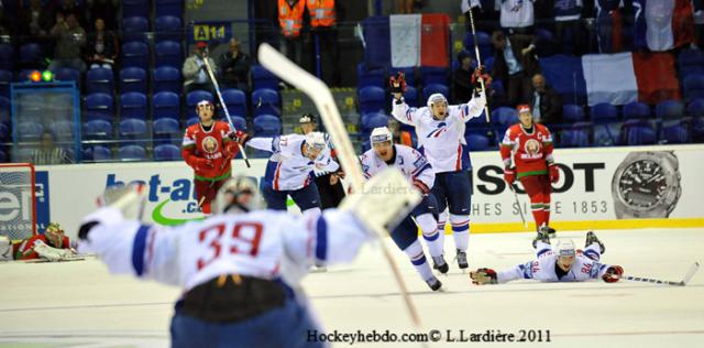 Photo hockey France - Bielorussie : les photos  - Championnats du monde