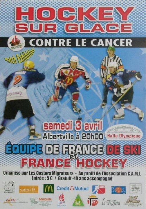 Photo hockey France ski vs France hockey - Hockey en France