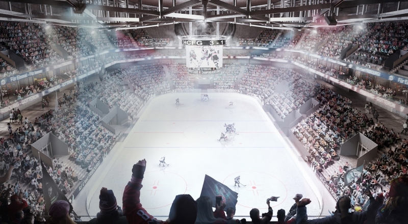 Photo hockey Fribourg prt en 2020 - Suisse - National League : Fribourg (Fribourg-Gottron)