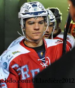 Photo hockey Grenoble: Jordann Perret indisponible - Ligue Magnus : Grenoble  (Les Brleurs de Loups)