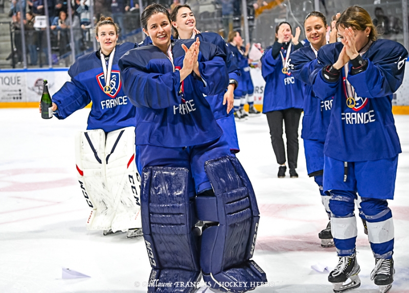 Photo hockey Hockey sur glace -Les Franaises remportent le championnat du monde  - Championnats du monde : France (Team France)