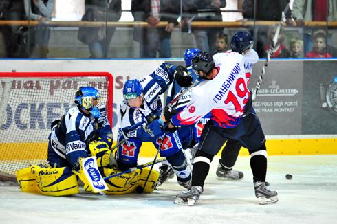 Photo hockey Hockeyades : Davos taille patron - Hockey en Europe