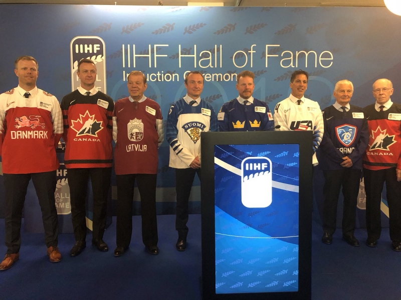 Photo hockey IIHF 2018 - Hall of Fame - Hockey dans le Monde