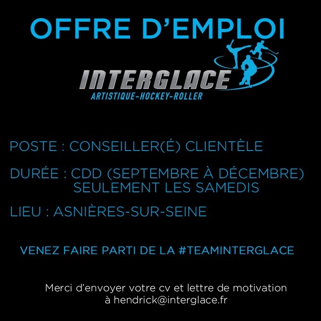 Photo hockey INTERGLACE  Asnires-Sur-Seine recrute - Ligue Magnus