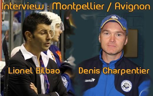 Photo hockey Interview audio : L Bilbao & D. Charpentier - Division 1