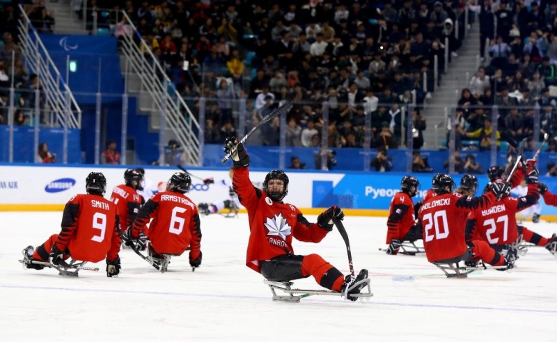 Photo hockey Jeux paralympiques : L