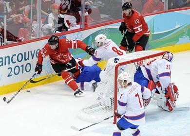 Photo hockey JO : Iggy et le Canada tte haute ! - Jeux olympiques