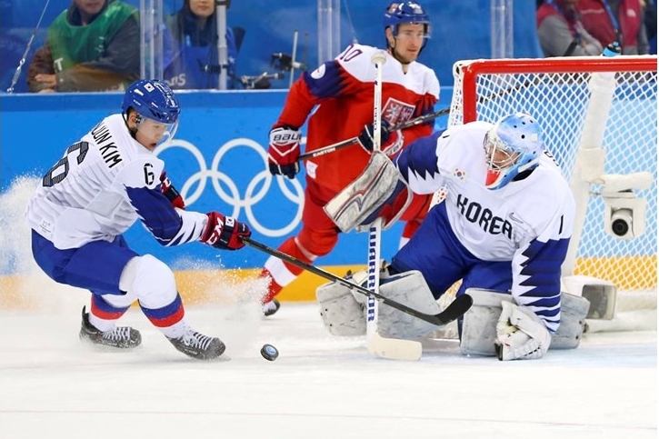 Photo hockey JO : Tout le monde est parti - Jeux olympiques