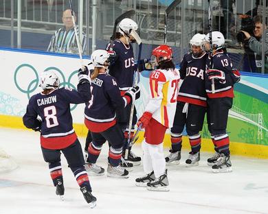 Photo hockey JO Fm. : La Chine KO - Jeux olympiques