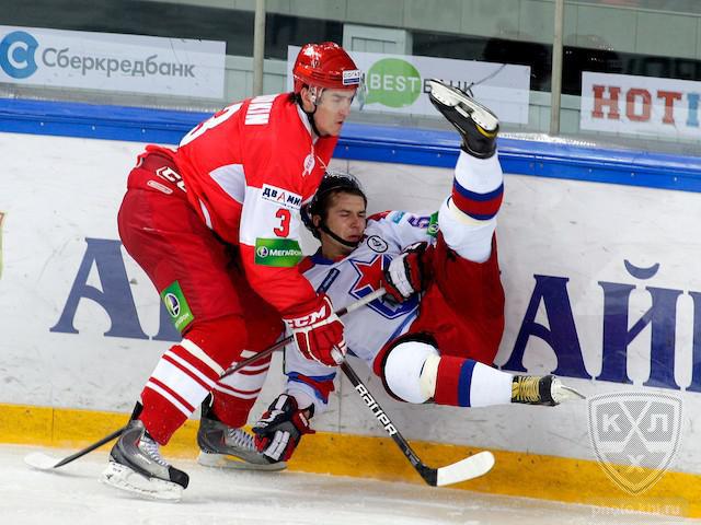 Photo hockey KHL : Aprement disput  - KHL - Kontinental Hockey League