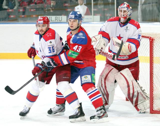 Photo hockey KHL : Balayages moscovites - KHL - Kontinental Hockey League