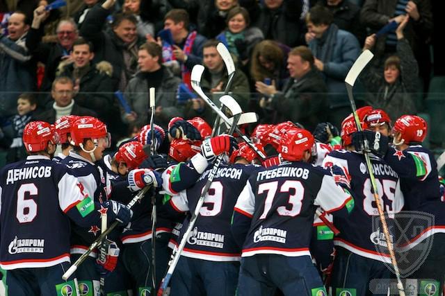 Photo hockey KHL : De bien beaux combats - KHL - Kontinental Hockey League