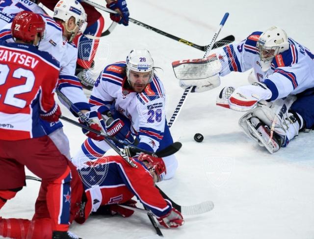 Photo hockey KHL : De justesse - KHL - Kontinental Hockey League