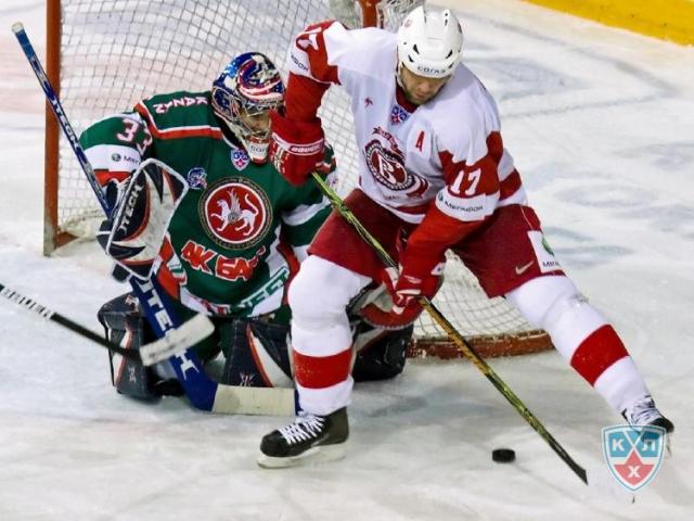 Photo hockey KHL : Dernire ligne droite - KHL - Kontinental Hockey League