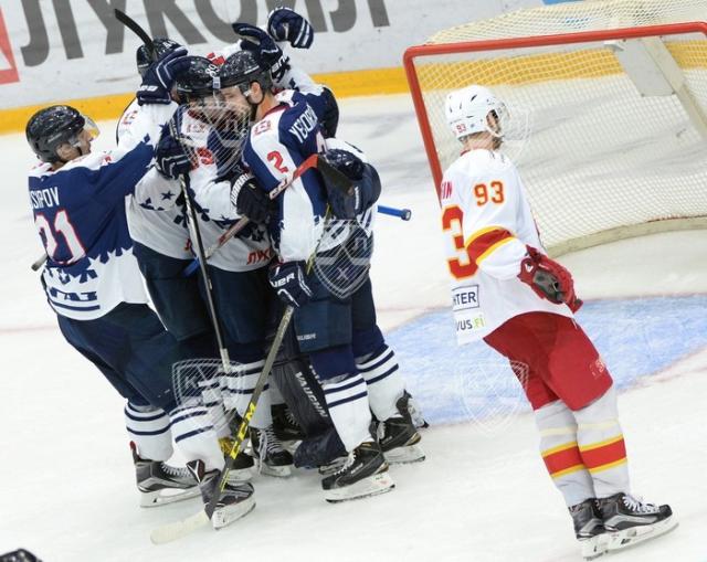 Photo hockey KHL : Des gardiens hroques - KHL - Kontinental Hockey League