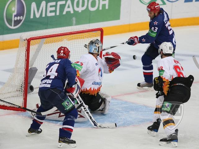 Photo hockey KHL : Durs comme l