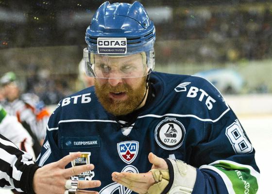 Photo hockey KHL : Komarov est de retour  - KHL - Kontinental Hockey League