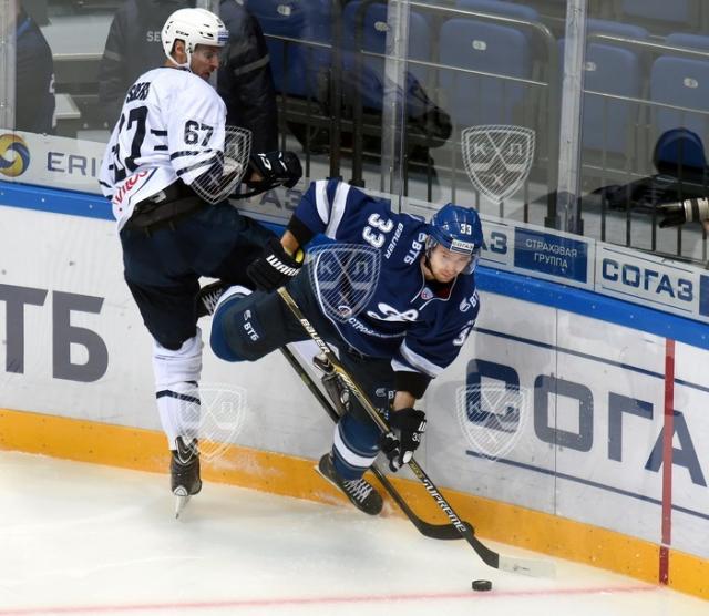 Photo hockey KHL : La chute de l